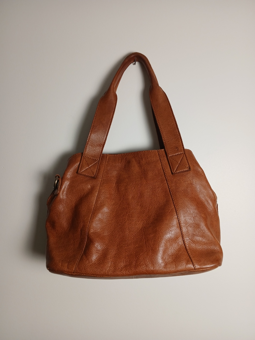 Vilenca Holland Brown 100% Leather Shoulder Bag